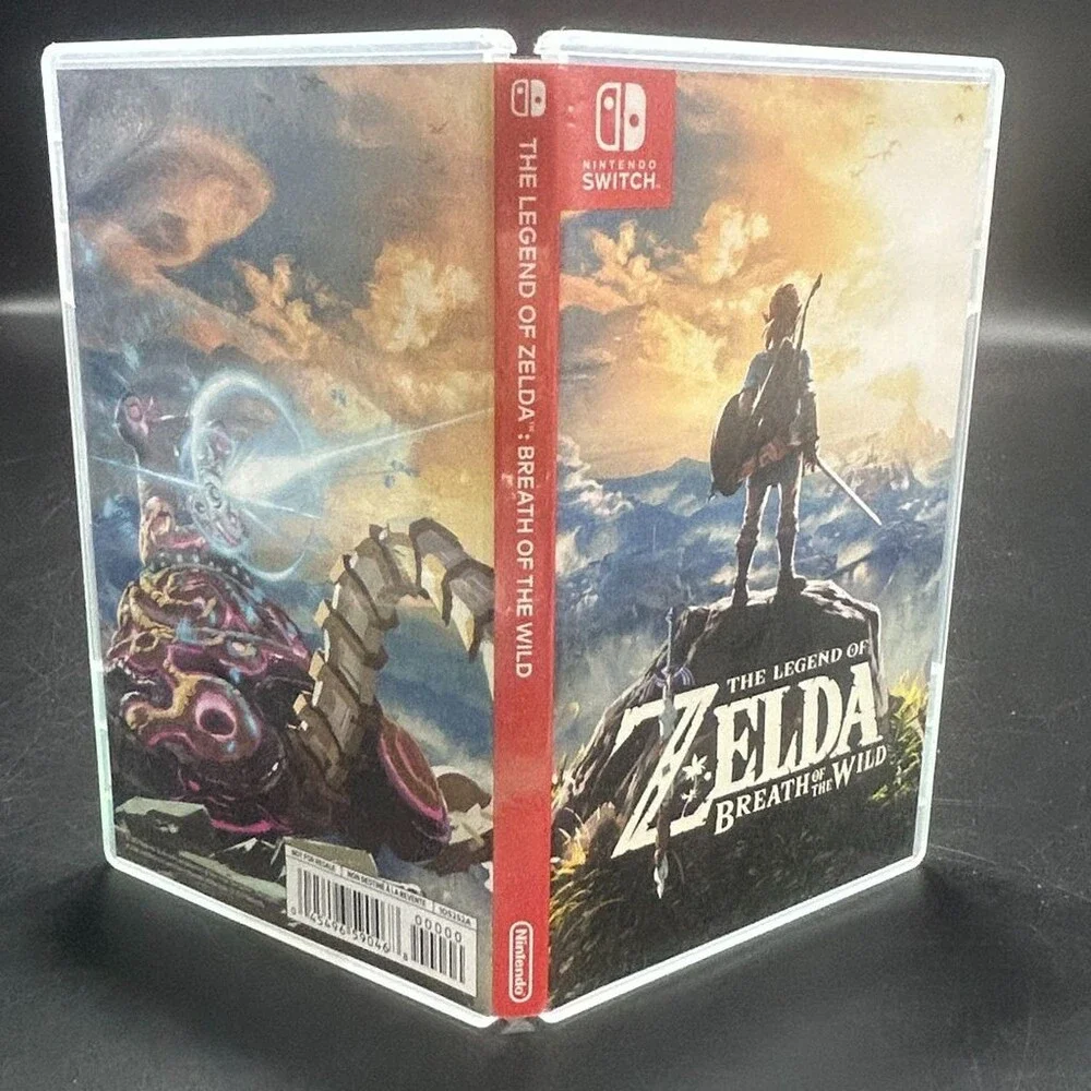 The Legend Of Zelda: Breath Of The Wild BOTW (Nintendo Switch, 2017) CASE ONLY